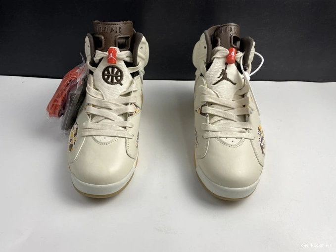 Chep Onekick Retro Jordan (2020) Quai54 Sail CZ4152-100 6 Brown AIR 0729